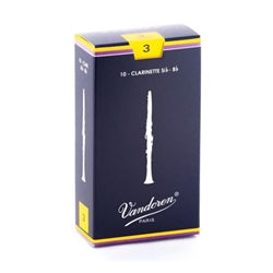 Vandoren Bb Clarinet Reeds 10-Pack