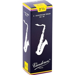 Vandoren Tenor Sax Reeds 5-Pack