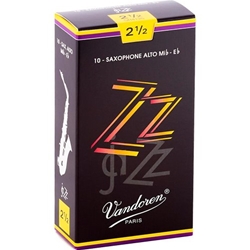 Vandoren ZZ Jazz Alto Sax Reeds 10-Pack