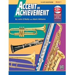 Accent on Achievement Alto Sax Book 1