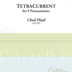 Tetracurrent (Large Ensemble) - Percussion Ensemble