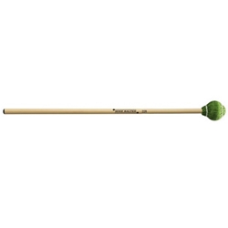 Mike Balter Pro Vibe Green Med. Hard Mallets, Rattan