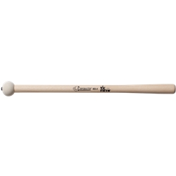 Vic Firth MB0H Corpsmaster Bass Drum Mallets - X-Small Head, Hard