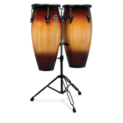 LP Aspire Wood Congas 10" &11" - Vintage Sunburst