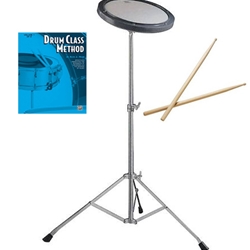 Drum Pad Kit with Drum Class Method Heim Book 1