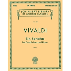 Six Sonatas - Double Bass / Piano