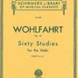 Wohlfahrt Sixty Studies Op. 45, Book 1