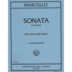 Sonata in E minor - Viola