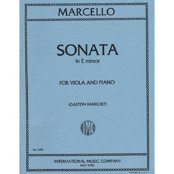 Sonata In E Minor - Viola