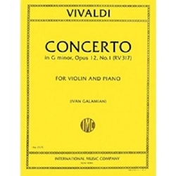 Violin Concerto in G minor, RV 317 (Op. 12, No. 1)