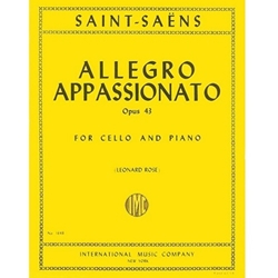 Allegro Appassionata, Op. 43 For Cello