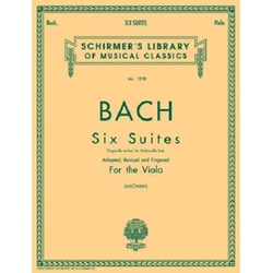 Bach Six Suites For The Viola