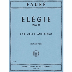 Elegie Op. 24 Cello & Piano - Faure