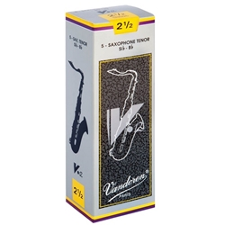 Vandoren V12 Tenor Sax Reeds 5-Pack