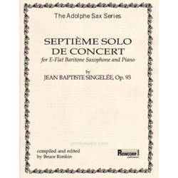 Septieme Solo De Concert, Op. 93