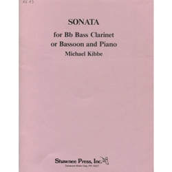 [Limited Run] Kibbe - Sonata For Bass Clarinet