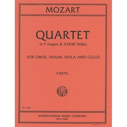 Quartet In F Major, K. 370 (Oboe Solo)