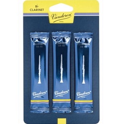 Vandoren Bb Clarinet Reeds 3-Pack