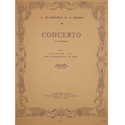 Alto Saxophone Concerto In Eb, Op. 109
