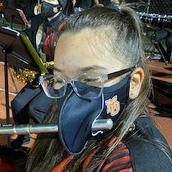 Kazara Flute Face Mask w/Ear Loops