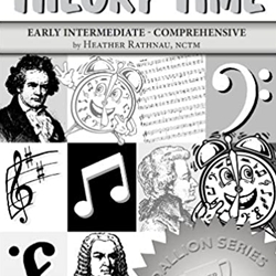 Theory Time Medallion Series Workbook - Silver
