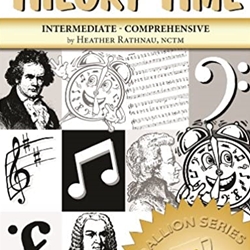Theory Time Medallion Series Workbook - Gold