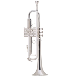 Bach LR180S37 Silver-Plated Stradivarius Bb Trumpet w/Reverse Leadpipe