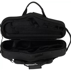 Protec Alto Saxophone Contoured MAX Case, Black