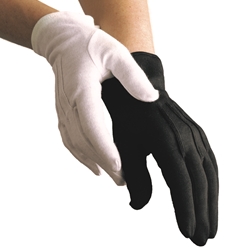 Dinkles Black Cotton Gloves