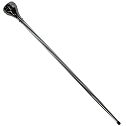 DSI 45" Traditional Signal Baton - Chrome & Black (Unwrapped)