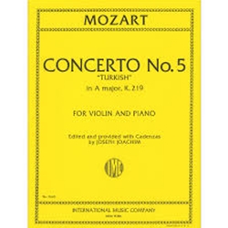 Violin Concerto No. 5 in A Major, K. 219