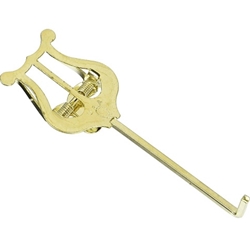 Generic/Student Bent Stem Trumpet Lyre - Gold