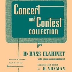 Rubank Concert & Contest Collection - Bass Clarinet