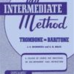 Rubank Intermediate Trombone/Baritone