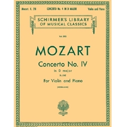Mozart Concerto In D Major