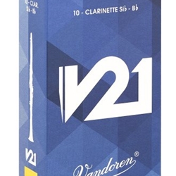 Vandoren V21 Bb Clarinet Reeds 10-Pack