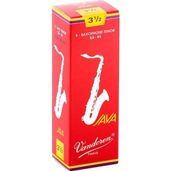 Vandoren Java Red Tenor Sax Reeds 5-Pack